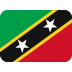 🇰🇳 flag: St. Kitts & Nevis display on Twitter